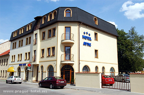 Obrzky a fotografie praskho hotelu Attic