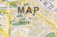 mapa Prahy - hostel alia