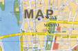 mapa Prahy - hostel bontour