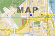 mapa Prahy - hotel arbes-mepro
