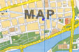 mapa Prahy - hotel belvedere