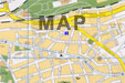 mapa Prahy - hotel bl lev