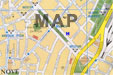 mapa Prahy - hotel elys�e
