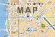 mapa Prahy - hotel old prague (bval prague expres)