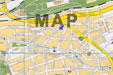 mapa Prahy - hotel kafka