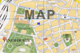 mapa Prahy - hostel pension 15